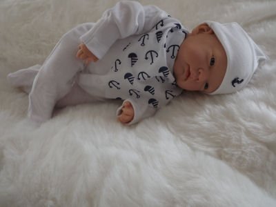 J. SAILOR BCLS BOY Childs 1st Reborn Newborn Weighted Doll Fake Toy Baby Girls Childs Birthday Christmas Gift UK Seller made by Saxon Reborns