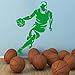 Produktbild ljjljj Wandaufkleber Basketball Sport Heimtextilien Vinyl Kunst Wanddekoration Interieur Jungen Room Decor Removebale 42x60cm