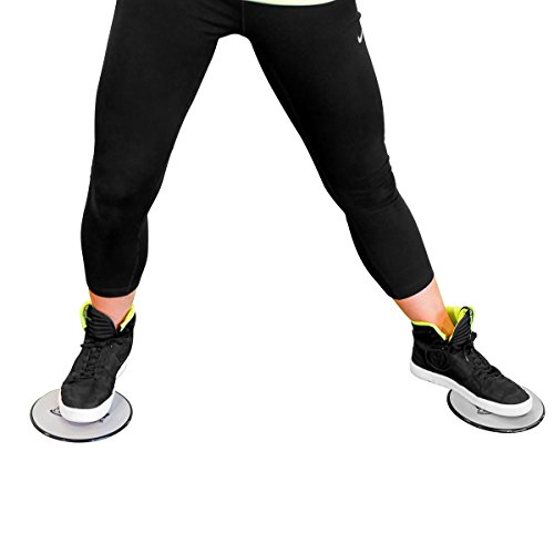 Elite Sportz Core Sliders und Gliding Disc Fitness Training – Sliders Fitness für den Kern – doppelseitig für den Einsatz auf Teppich oder Parkett - 2
