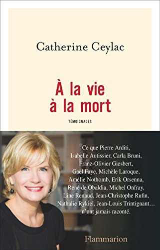 couverture de : À la vie à la mort