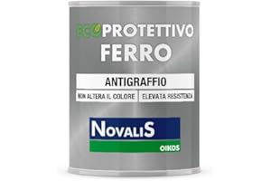 OIKOS NOVALIS ECOFERRO PROTETTIVO PER METALLI 0,75 LITRI TRASPARENTE ACRILICO ANTIGRAFFIO IDROREPELLENTE
