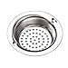 Produktbild Jinxuny Filter aus Edelstahl Filter Spülbecken Küche Ablauf Abtropffläche Dusche Abfluss Abtropfsieb Abtropfsieb Abtropfsieb für Küche Bad Filter Haare 9 * 2.5 * 5.8cm
