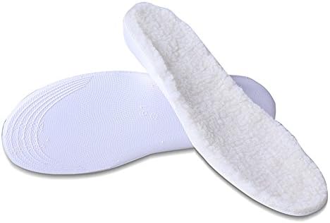 Warm insoles men and women hand-woven wool insoles breathable sweat wool felt insoles High insoles 2.5cm hight (7-9.5 UK / 40-46 EU /8-11 US)