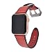 Produktbild myqyiyi Retro Mode-Armband Leder-Armband für Apple Watch Smartwatch 1/2/3 38MM B