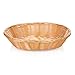 Produktbild Wenco Brotkorb oval Kunststoff 24x20x6 cm, Plastik, Hellbraun, 20.5 x 24 x 6 cm