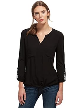 TOM TAILOR Damen T-Shirt Viscose Mix Blouse Shirt
