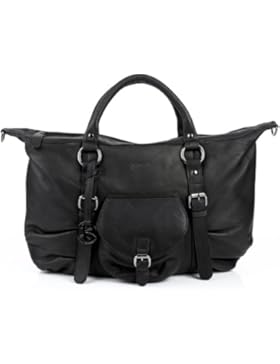 BACCINI® Handtasche mit Schultergurt FIONNA - Damen Umhängetasche groß Ledertasche - Henkeltasche in lässiger...