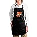 Produktbild Osmykqe Unisex Canvas Kitchen Bib Apron with Pocket Oh for Fox Sake Multipurpose Adjustable Utility Or Work Apron 2