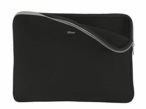 Trust Primo Soft Laptop Sleeve 11,6 Zoll weiche Schutzhülle (für Notebooks mit Bildschirmdiagonale bis 29,5 cm (11,6 Zoll)) schwarz - 4