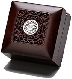QJONKE Jewelry Box Buddha Beads Bracelet Bangle Box Necklace Solid Wood Packaging Gift Box,Shape,Ringbox