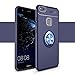 Produktbild Shinyzone für Huawei P10 Lite Hülle,Blau mit 360 Grad drehbarer Ring Ständer,Ultra Dünn Weich TPU Stoßfest Schutzhülle Kompatibel mit Magnetischer Autohalterung