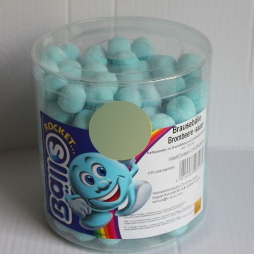 Preisvergleich Produktbild Rocket Balls Brausebälle Brombeere Dose