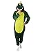 Produktbild Pyjamas Einhorn Kostüm Jumpsuit Schlafanzug Plüschtier Flanell Cosplay Karneval Fasching (XL: für Höhe 178-187, Dinosaurier Grün)