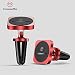 Produktbild GR Quadratischer Universalmagnetventilator-Handy-Halter für Auto, magnetischer Standplatz für Apple iPhone Samsung-Galaxie Fahrwerk HTC Motorola Nokia Huawei, Android Smartphone und mehr ( Color : Red )