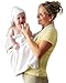 Clevamama Splash and Wrap Baby Bath Towel (White)
