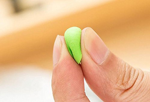 iTemer Ohrstöpsel Schaumstoff Stoepsel Lärmstop aus weichem Schaumstoff Lärm earplug 6 Paar - 8