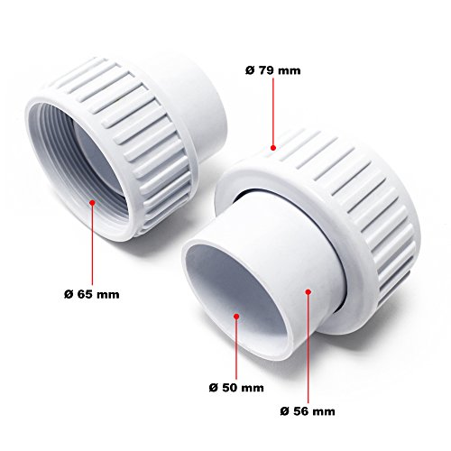 WilTec Poolpumpe Schwimmbadpumpe 33600 l/h 1500 W - 5