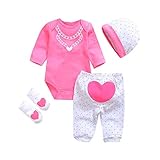 Ropa para muñecas adecuada para muñecas recién nacidas de 20 a 22 pulgadas (50cm-55cm).