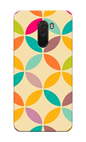 Tecozo Designer Printed Back Cover/Hard Case for Xiaomi Poco F1 (Printed Leaves Designs/Patterns) - J219