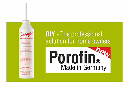 Porofin® Horizontalsperre Karton (Inhalt 12 Flaschen) gegen feuchte Wände zum dauerhaften Keller abdichten. - 9