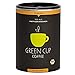 Produktbild Green Cup Coffee Cascara Tee aus Peru - koffeinhaltiger Tee Getränk aus getrockneten Kaffeekirschen Schalen - hochwertiger Kaffeekirschentee in Bio-Qualität - 150g Dose