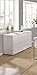 Produktbild MAJA MÖBEL Schubladen Kommode YAS in Weißglas matt / Sideboard 159x79,4x46,2cm Schubladen Push-to-open