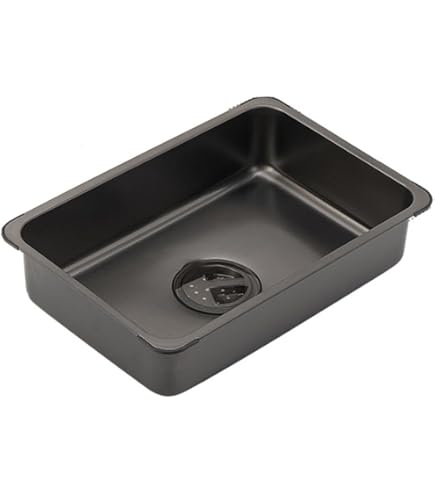 Spülenabdeckung Anthrazit Deckel Spüle (ad-ideen) Für Spülbecken 325x265x(100/150/200mm) Spülbecken Waschbecken Camping Wohnmobil Miniküche Für Edelstahl Spüle