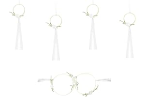PARTYDECO Party Deco Accessoire Décoration Kit Blanc Fleurs pour Voiture
