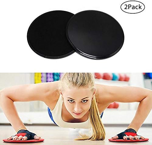 FOONEE Core Sliders,Multi-Function Exercise Sliders Dual Sided Use on Carpet or Hardwood Floors,Sided Gliding Discs for Abs and Full Body Workout Fitness Exercise Equipment-2 Pack