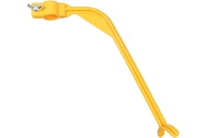 KOMUNJ Golf Swing Training Tool, Golf Swing Guide Training Aid, For Beginners Men Women Kids Gesture Corrector, Yellow
