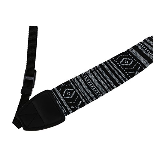 SODIAL R SLR DSLR appareil photo cou Bandouliere Ceinture vintage pour Canon Nikon Pentax Sony Nouveau 206 SODIAL R SLR DSLR appareil photo cou Bandouliere Ceinture vintage pour Canon Nikon Pentax Sony Nouveau 206