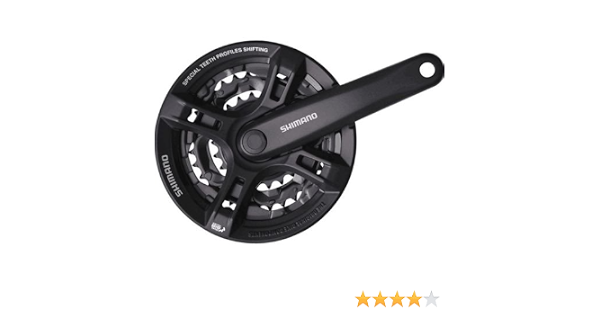 Shimano M171-Guarnitura 42-34-24 FC : Sport e tempo libero
