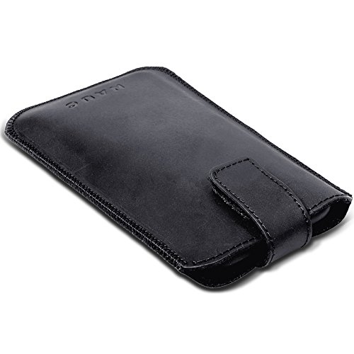 Leder Tasche Pull Tab Universal Smartphone Sleeve HÃ¼lle SchutzhÃ¼lle Case Cover, GrÃ¶ÃŸe:FÃ¼r 4.7 - 5.1 Zoll