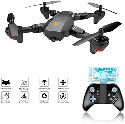 XS809W Foldable RC Quadcopter with Altitude Hold FPV VR Wifi Wide-angle 720P 2MP HD Camera 2.4GHz 6-Axis Gyro Remote Control XS809HW Drone