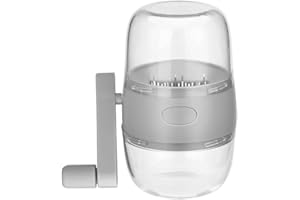 Sarini Manual Nut Grinder with Hand Crank Nut Chopper Peanut Grinder Dried Fruit Crusher for Different Nuts for Baking for Kitchen