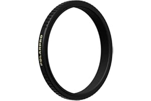 PolarPro - Adaptateur de Filtre pour la série Fuji X100 - Noir - Compatible avec Fuji X100VI, X100V, X100, X100S, X70-49mm