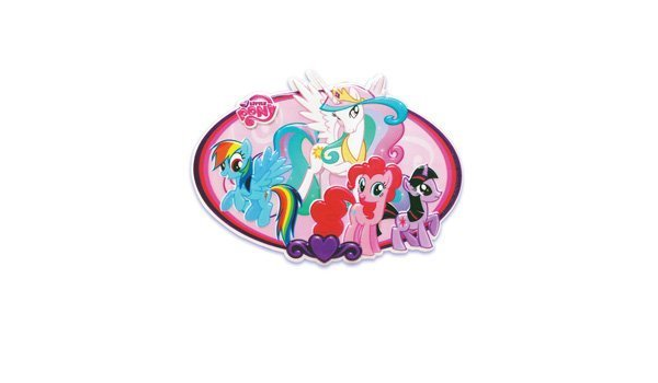 My Little Pony Cake Topper Plaque Amazon In Home Kitchen