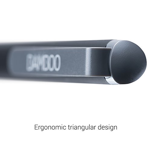 Wacom Bamboo Duo Smart Stylus & Kugelschreiber (4. Generation) in Schwarz / 2in1 Touch Pen mit Carbonfaser-Spitze für Touchscreen-Eingabegeräte mit kapazitiver Touch-Technologie wie iPhone oder iPad - 7