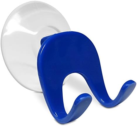 Casadamia Bathroom/Shower Suction Cup Holder Kit | Sturdy, Water Resistant & Wall Mount Organizer, No Drilling | For Shaving Kits, Razors, Loofah Sponges, Small Towels, Toothbrushes, Brushes & More