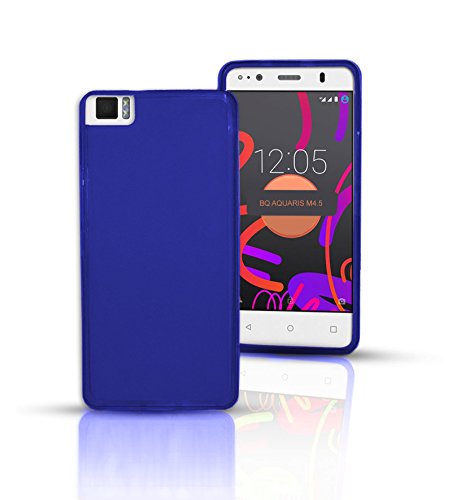 TBOC Funda de Gel TPU Azul para bq Aquaris M4 5 DE Silicona Ultrafina y Flexible reviews TBOC Funda de Gel TPU Azul para bq Aquaris M4 5 DE Silicona Ultrafina y Flexible