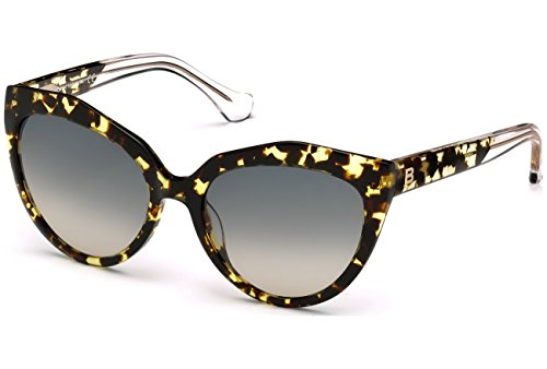 Preisvergleich Produktbild Balenciaga BA0048 C56 55B (coloured havana / gradient smoke) Sonnenbrillen