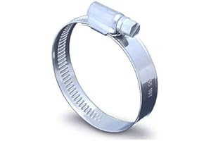 AUTOSILICONEHOSES.COM 4 Pack - 35mm > 50mm Worm Drive 304 Stainless Steel Hose Pipe Clamps Clips