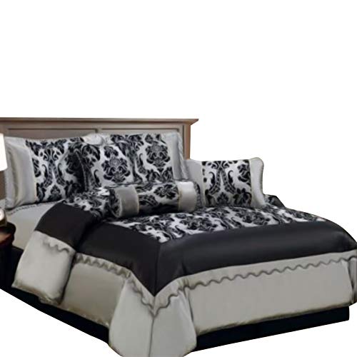 Impero Romano 3 Piece Savio Polyester Quilted Bedspread Comforter