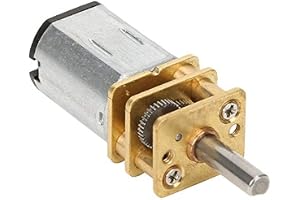 GA12-N20 Växellåda 3V Metall Högt Vridmoment Torsionsreducering 15-1000 Varv/min Hög Prestanda