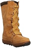 mit einer Gummisohle Timberland Mukluk_Mukluk_8 In Lace Up WP, Mädchen Schneestiefel, Braun (Wheat Nubuck), 38 EU