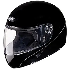 Studds Chrome SUPER Full Face Helmet (Black, XL)