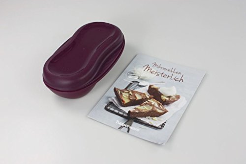 TUPPERWARE lila Omlett-Meister Mikrowelle + Kochheft Mikrowelle meisterlich 10731 - 2