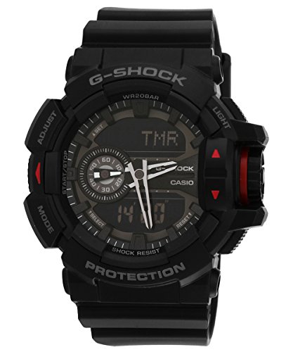 Casio Herren G SHOCK Rund Serie Analog-Digital Sportart Quartz Reloj (Modelo de Asia) GA-400-1B