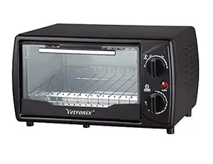 Vetronix Oven Toaster Griller VOTG-3201 with Free Glove and Recipie Book Inside (Black)