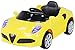 Produktbild Actionbikes Motors Kinder Elektroauto Alfa Romeo 4C - Lizenziert - 2 x 25 Watt Motor - USB - Sd-Karte - Rc 2,4 Ghz Fernbedienung - Soft Start - Elektro Auto für Kinder ab 3 Jahre (Gelb)